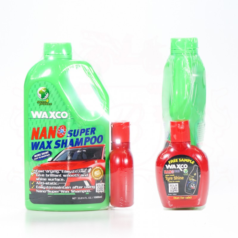 WAXCO NANO SUPER WAX SHAMPOO 1000ML